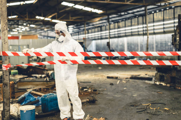 Professional Crime Scene Cleanup technician working in Altamont, OR
